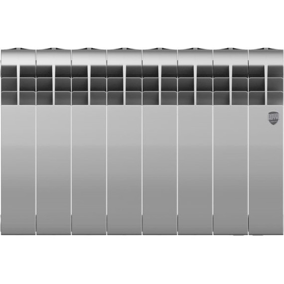 Радиатор Royal Thermo Biliner 350 Silver Satin 640х430 мм (8 секций) - фото 2