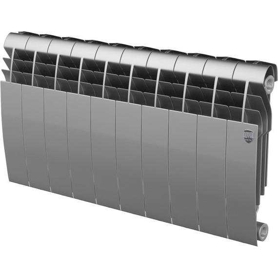 Радиатор Royal Thermo Biliner 350 Silver Satin 810х430 мм (10 секций) - фото 
