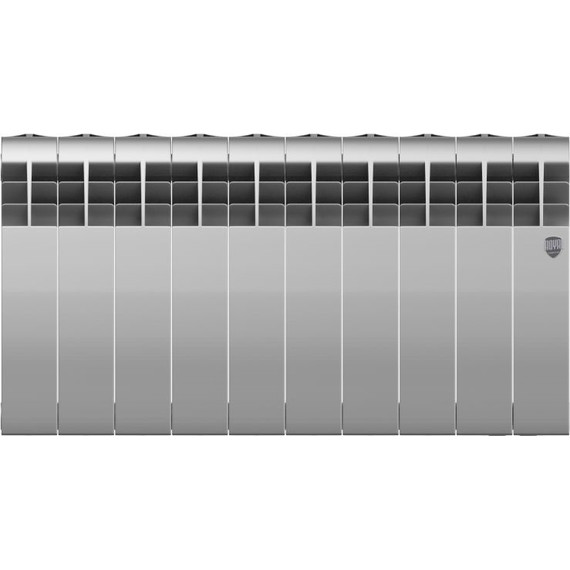 Радиатор Royal Thermo Biliner 350 Silver Satin 810х430 мм (10 секций) - фото 2