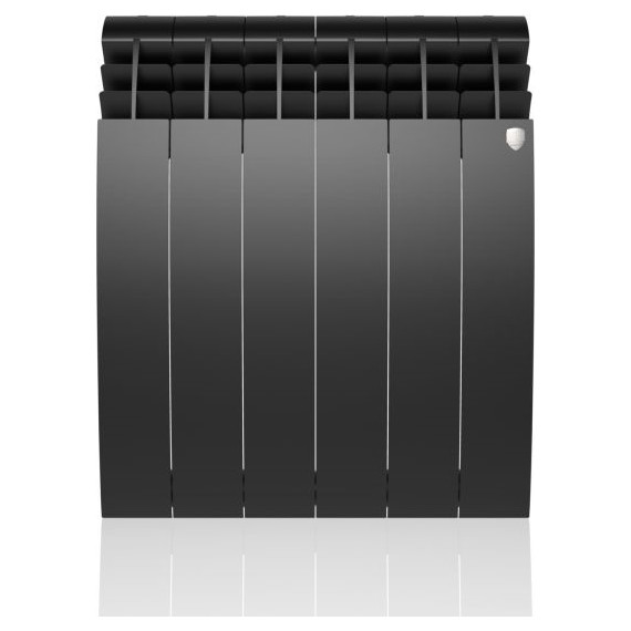 Радиатор Royal Thermo BiLiner 500 Noir Sable 480х570 мм (6 секций) - фото 2