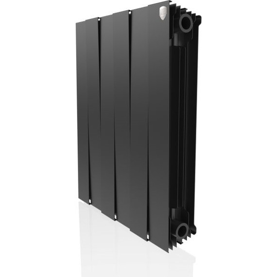 Радиатор Royal Thermo Piano Forte 500 Noir Sable 480х590 мм (6 секций) - фото 