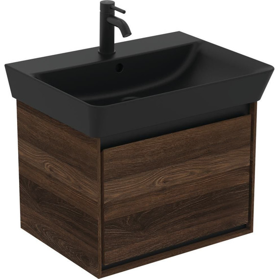 Раковина подвесная Ideal Standard Connect Air 60 см E0298V3, черный матовый - фото 4