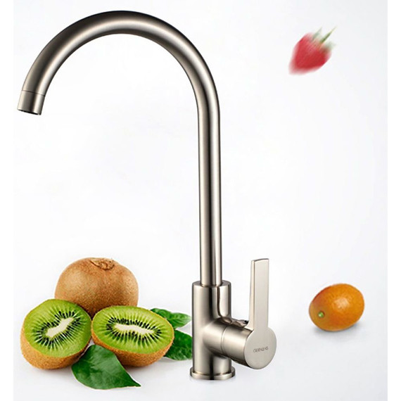 Смеситель для кухни Gerhans K14084A, сатин - фото 9