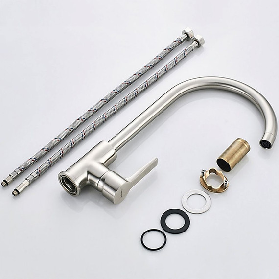 Смеситель для кухни Gerhans K14084A, сатин - фото 12