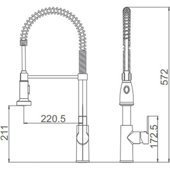 Смеситель для кухни Gerhans K14085 - фото 2
