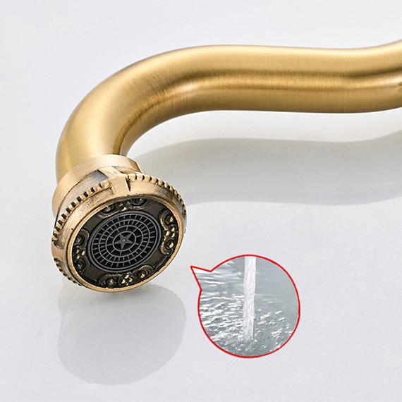 Смеситель для кухни Gerhans K14118, бронза - фото 6