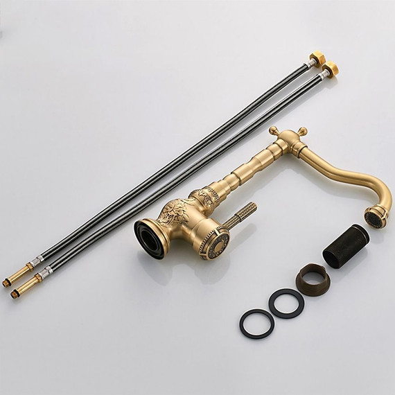 Смеситель для кухни Gerhans K14218, бронза - фото 10