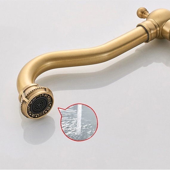 Смеситель для кухни Gerhans K14218, бронза - фото 5