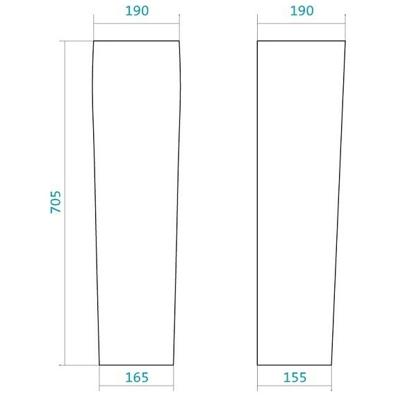 Пьедестал Santek Нео 1.WH30.2.182 - фото 2