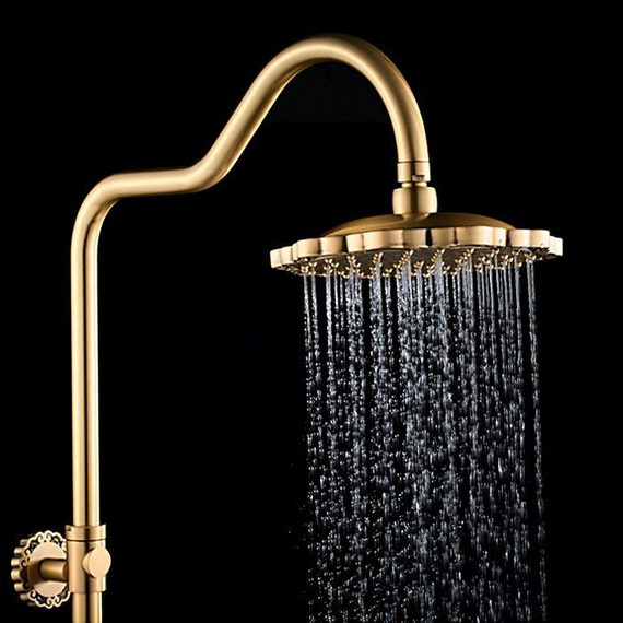 Душевая стойка Gerhans K19018, античная бронза - фото 12