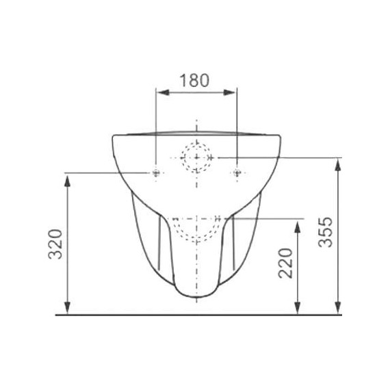 Унитаз подвесной TECE V04 9700004 - фото, картинка 5 Унитаз подвесной TECE V04 9700004 - фото 5