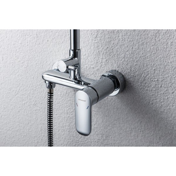 Душевая стойка BRAVAT OPAL F9125183CP-A-RUS - фото, картинка 6 Душевая стойка BRAVAT OPAL F9125183CP-A-RUS - фото 6