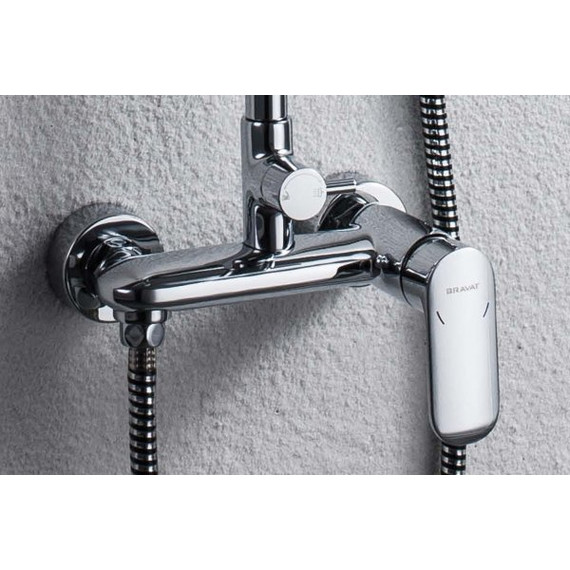 Душевая стойка BRAVAT OPAL F9125183CP-A-RUS - фото, картинка 7 Душевая стойка BRAVAT OPAL F9125183CP-A-RUS - фото 7