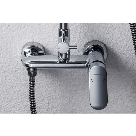 Душевая стойка Bravat Opal C F9125183CP-A1-RUS - фото, картинка 4 Душевая стойка Bravat Opal C F9125183CP-A1-RUS - фото 4