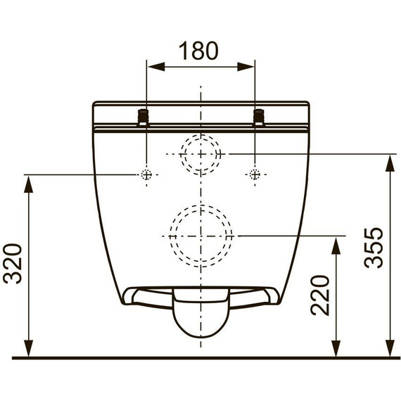 Унитаз подвесной безободковый TECEone 9700204 - фото, картинка 10 Унитаз подвесной безободковый TECEone 9700204 - фото 10