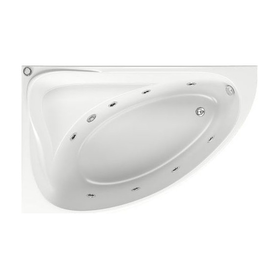 Ванна акриловая Bas Милан 170х110 см L (на каркасе) - фото 6