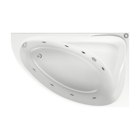 Ванна акриловая Bas Милан 170х110 см R (на каркасе) - фото, картинка 6 Ванна акриловая Bas Милан 170х110 см R (на каркасе) - фото 6