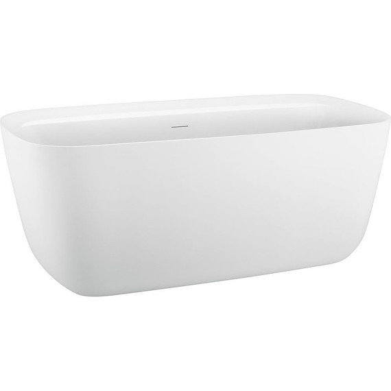 Ванна отдельностоящая Aquanet Family Fine 170х78 см 260051, белый матовый - фото 