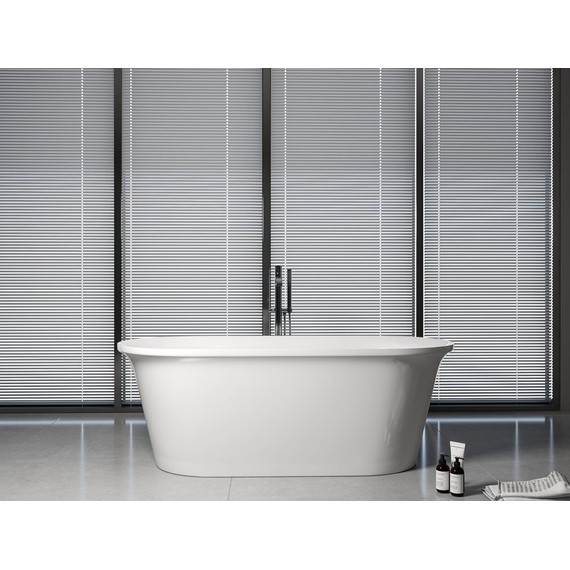 Ванна отдельностоящая Aquanet Family Smart 170х78 см 260053, белый матовый - фото 6