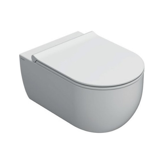 Унитаз подвесной безободковый Globo Mode MES02BI - фото 