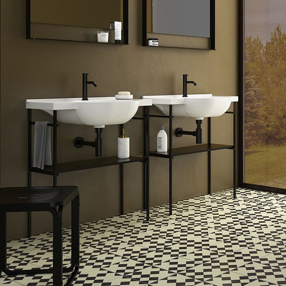 Раковина подвесная Globo Mode 80 см ME080BI*1 - фото, картинка 2 Раковина подвесная Globo Mode 80 см ME080BI*1 - фото 2