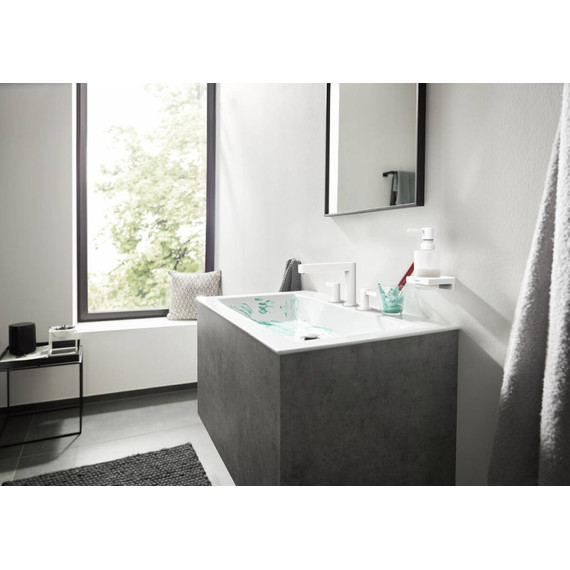 Дозатор для жидкого мыла Hansgrohe AddStoris 41745700, белый матовый - фото 2