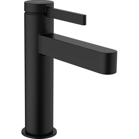 Смеситель для раковины Hansgrohe Finoris 76020670, черный матовый - фото 