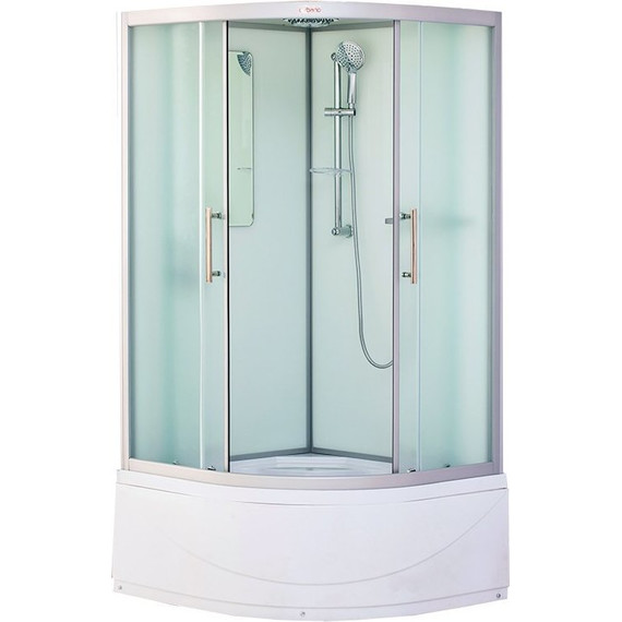 Душевая кабина Esbano ES-110CRB 110x110 см ESKB110CRB, хром/матовое - фото 