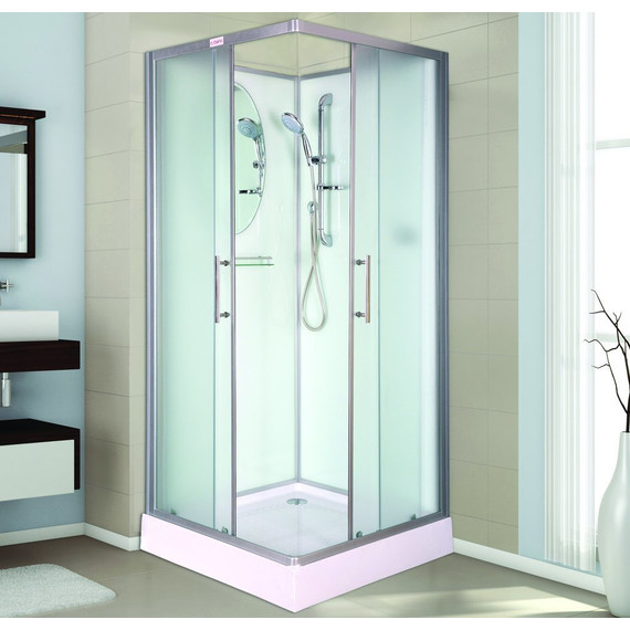 Душевая кабина Esbano ES-90CK 90x90 см ESKB90CK, хром/матовое - фото 3