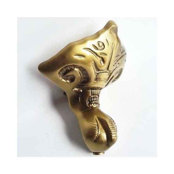 Ванна отдельностоящая Magliezza Gracia BR 170x76 см, красный (ножки бронза) - фото 4