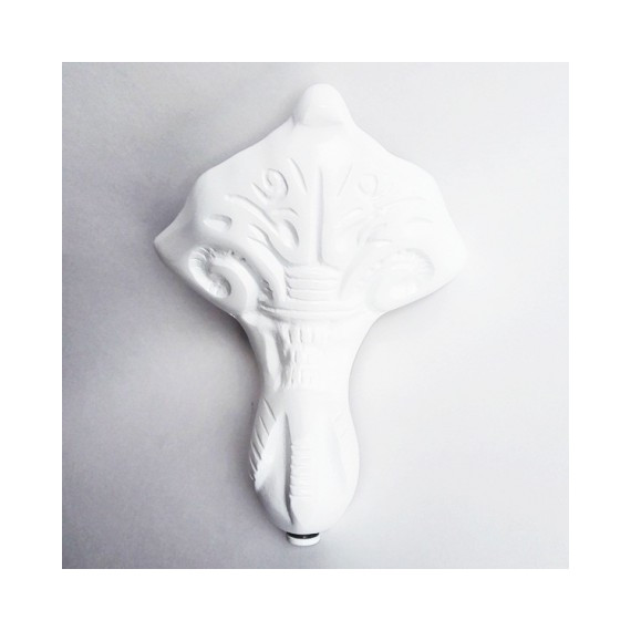 Ванна отдельностоящая Magliezza Gracia WH 170x76 см, красный (ножки белый) - фото 3