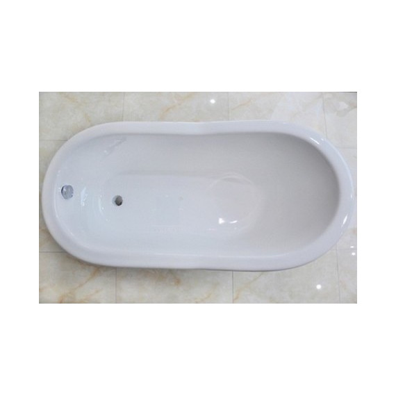 Ванна отдельностоящая Magliezza Gracia CR 170x76 см, черный (ножки хром) - фото 2