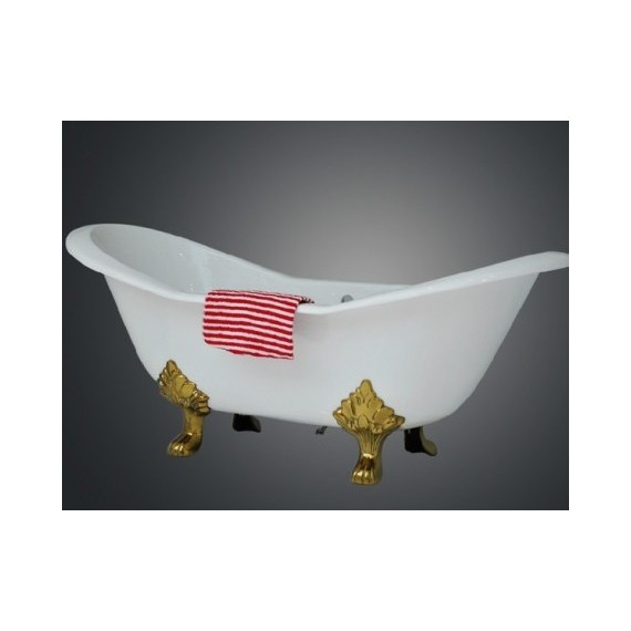 Ванна отдельностоящая Magliezza Julietta DO 183x78 см (ножки золото) - фото 5