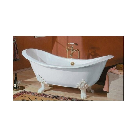 Ванна отдельностоящая Magliezza Julietta WH 183x78 см (ножки белые) - фото 4