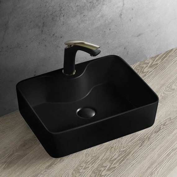 Раковина-чаша Vincea 47 см VBS-127MB, черный матовый - фото 2