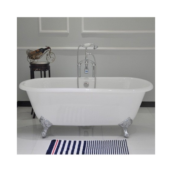 Ванна отдельностоящая Magliezza Patricia CR 168x76 см (ножки хром) - фото 5