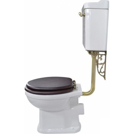 Унитаз-компакт Magliezza Retro 7009 (механизм слива бронза) - фото 6