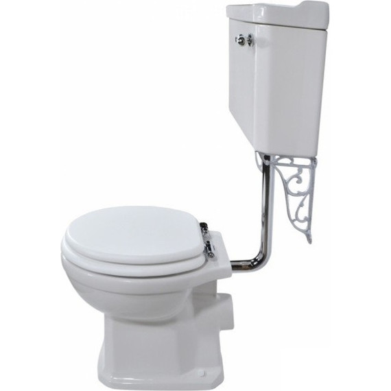 Унитаз-компакт Magliezza Retro 7009 (механизм слива хром) - фото 3