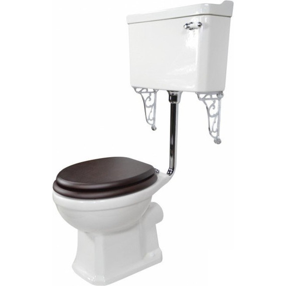 Унитаз-компакт Magliezza Retro 7009 (механизм слива хром) - фото 6