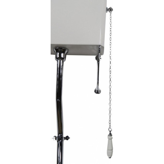 Унитаз-компакт Magliezza Retro 7010 (механизм слива хром) - фото 8