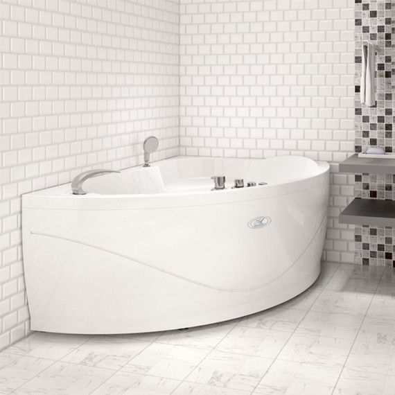 Ванна акриловая Радомир Алари 168x120 см R (в комплекте каркас) - фото 5