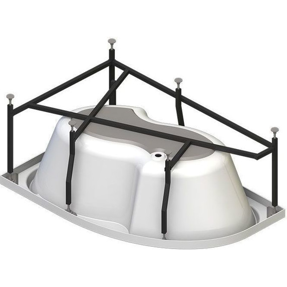 Ванна акриловая Радомир Ирма 1 169x110 см R (в комплекте каркас) - фото, картинка 7 Ванна акриловая Радомир Ирма 1 169x110 см R (в комплекте каркас) - фото 7