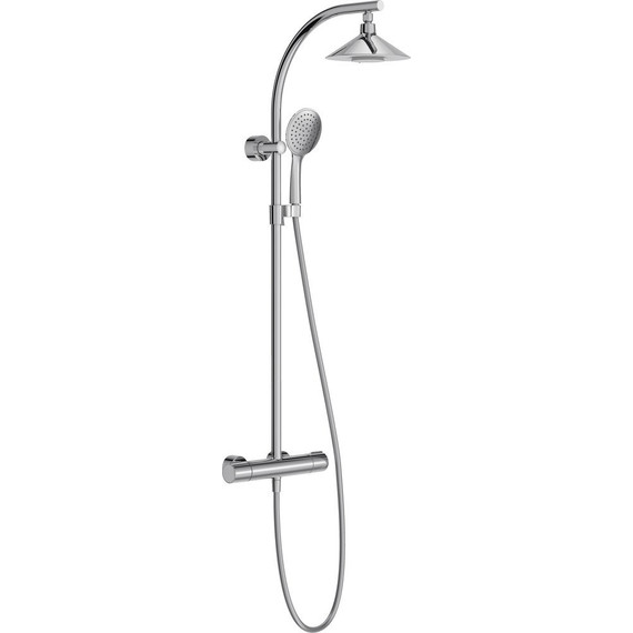 Душевая стойка с термостатом Jacob Delafon Moxie E5799-CP - фото 
