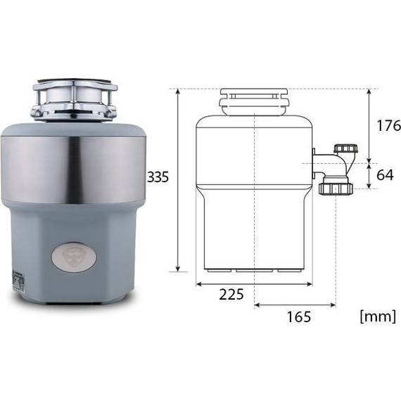 Измельчитель пищевых отходов Status Premium 300 - фото 6