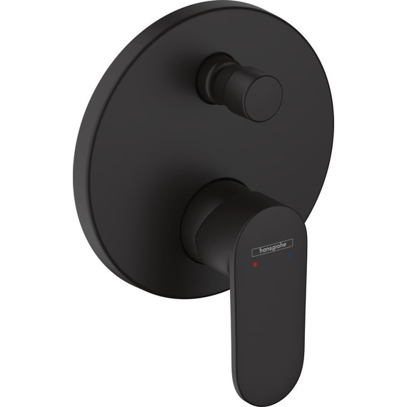 Смеситель для ванны Hansgrohe Vernis Blend 71466670, черный матовый - фото 