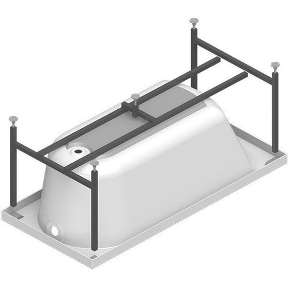 Ванна акриловая Радомир Николь 150x70 см (в комплекте каркас), Размер - мм: 1500х700 - фото, картинка 10 Ванна акриловая Радомир Николь 150x70 см (в комплекте каркас), Размер - мм: 1500х700 - фото 10