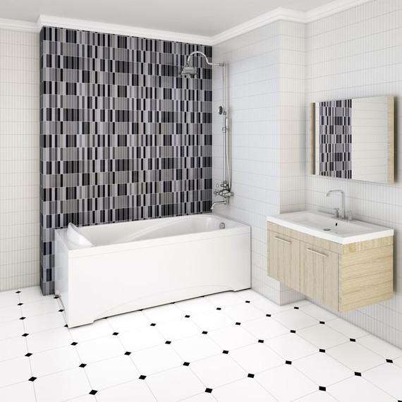 Ванна акриловая Радомир Роза 170x77 см (в комплекте каркас) - фото 6