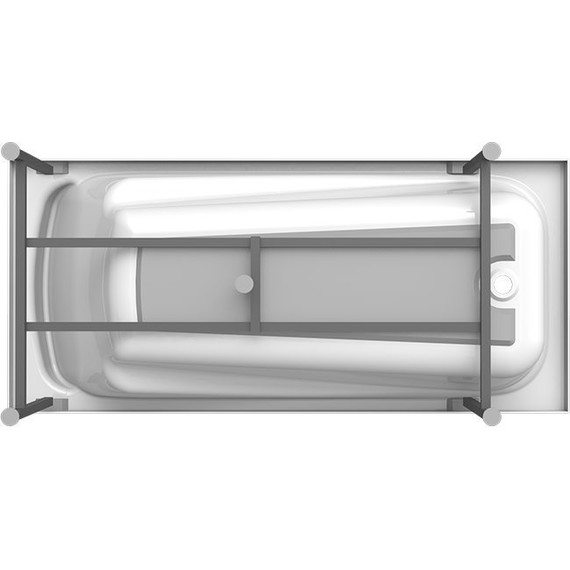 Ванна акриловая Радомир Роза 170x77 см (в комплекте каркас) - фото 7