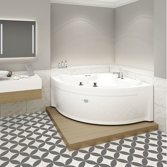 Ванна акриловая Радомир Сандра 149x149 см (в комплекте каркас) - фото 5