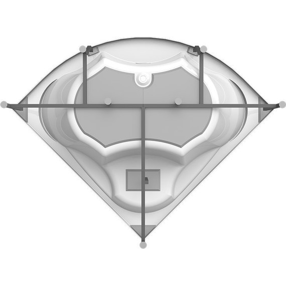 Ванна акриловая Радомир Сандра 149x149 см (в комплекте каркас) - фото 6